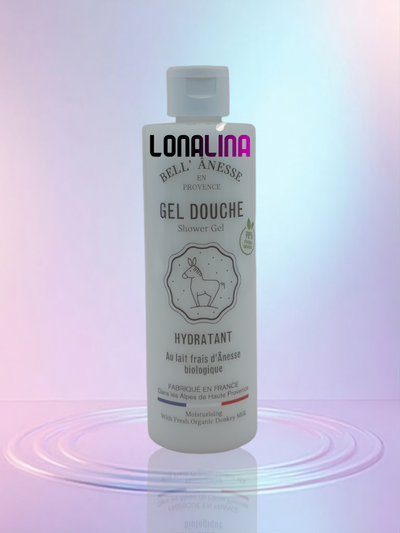 Gel douche au lait d'ânesse Bio