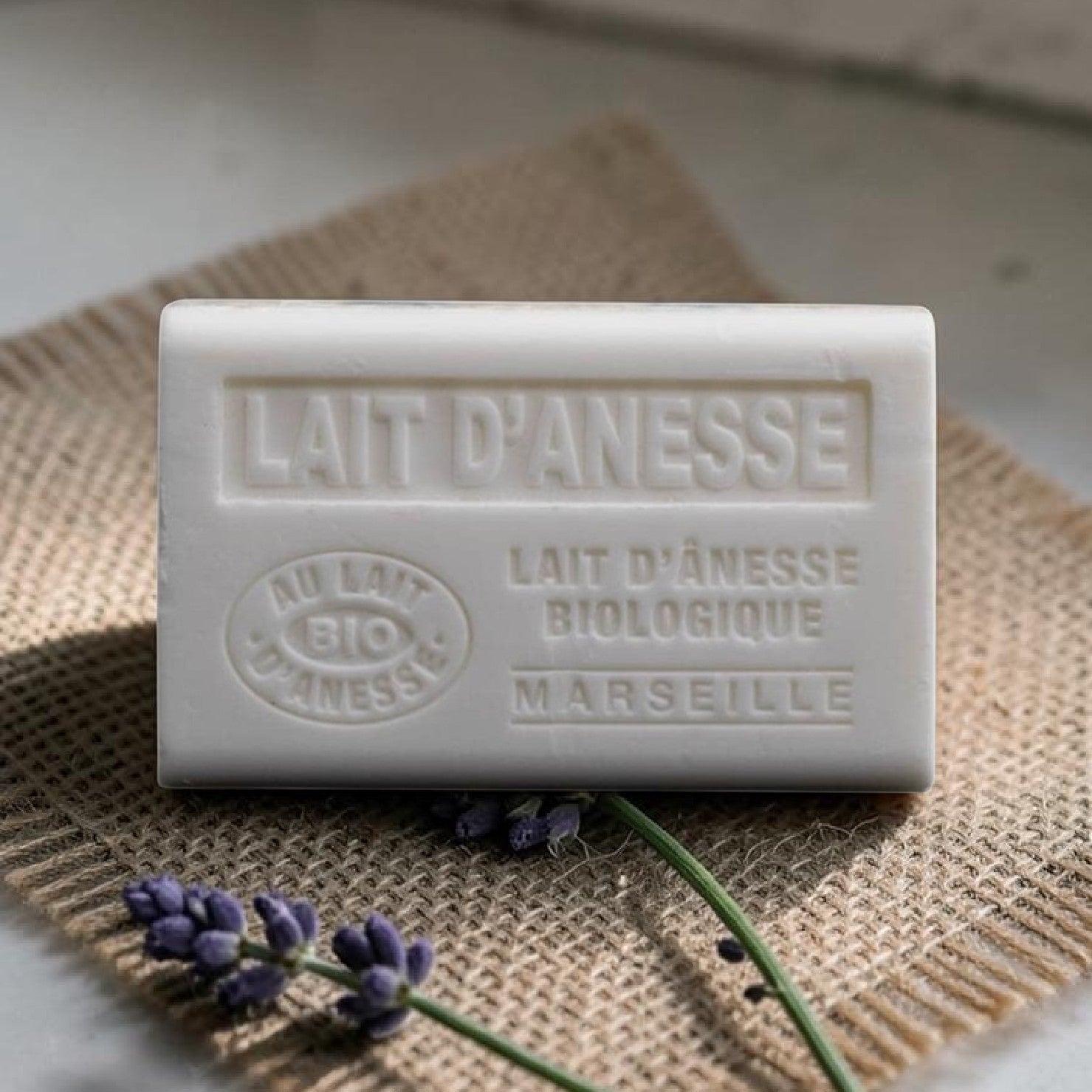 Savon Traditionnel au lait d'Ânesse Bio