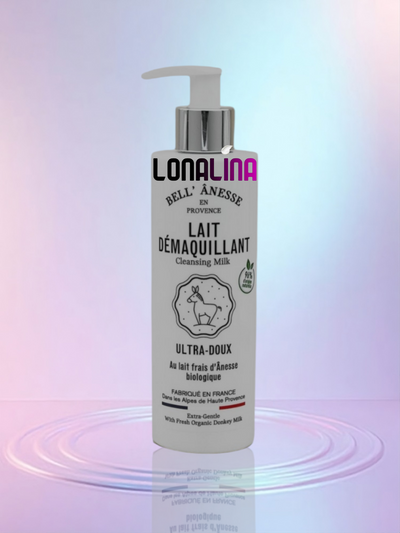 Lait démaquillant au lait  d'ânesse Bio