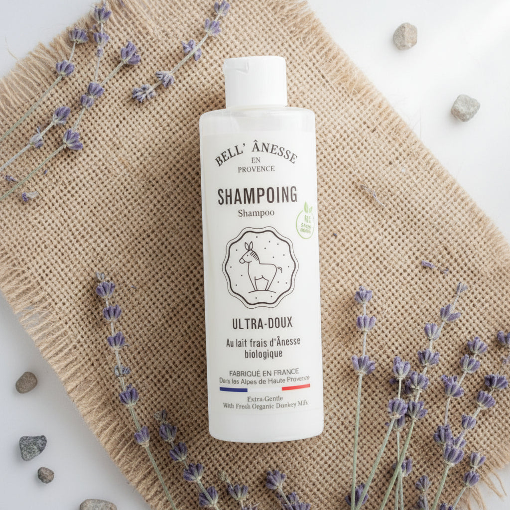 Shampoing Ultra-Doux au lait d'Ânesse Bio