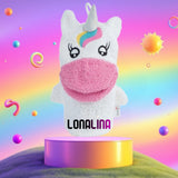 GANT DE TOILETTE 100% COTON "LICORNE"