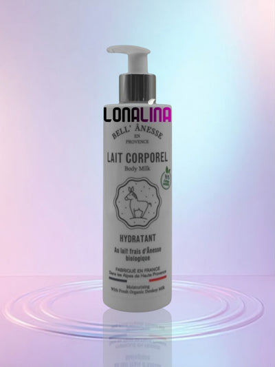 Lait corporel au lait  d'ânesse Bio