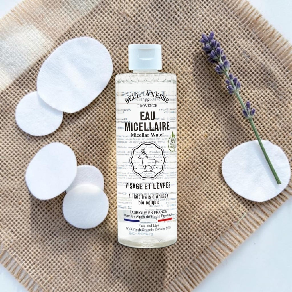Eau micellaire Visage & Lèvre au Lait d'Ânesse Bio