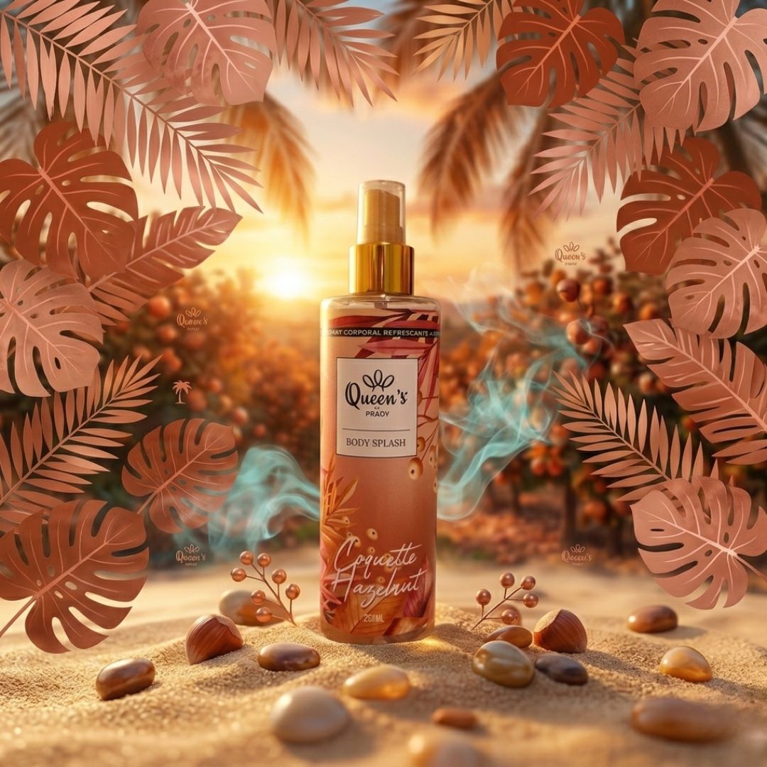 Body Brume Coquette Hazelnut Queen's by Prady