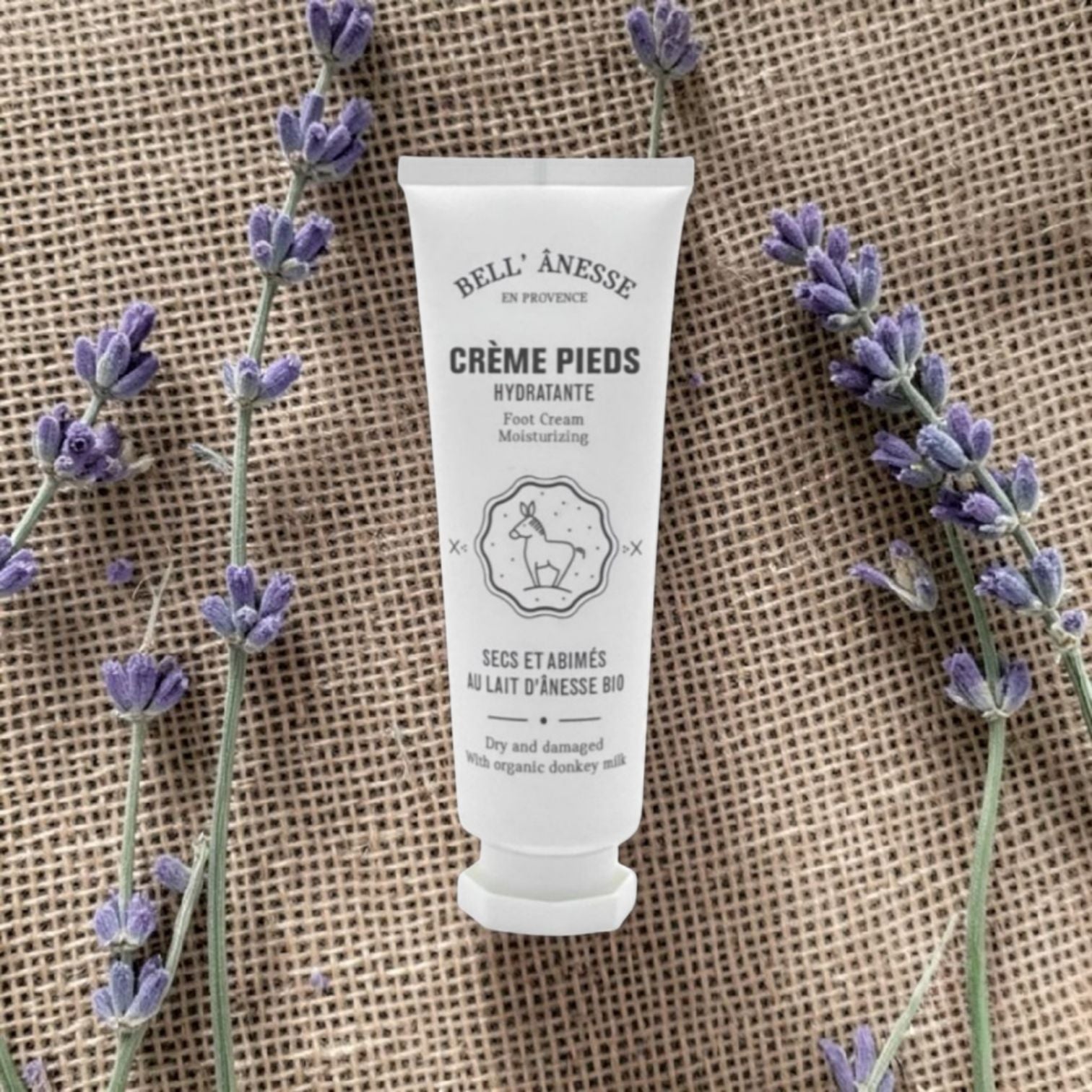 Crème pieds au Lait d'Ânesse Bio
