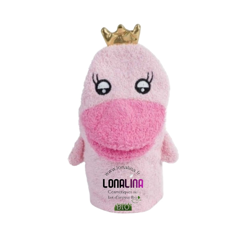 GANT DE TOILETTE 100% COTON "PRINCESSE"