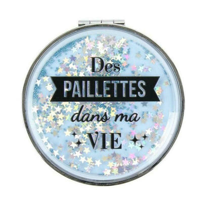 Miroir paillettes de sac